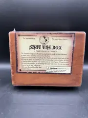 Shut The Box Game National Geographic Classic Wooden Strategy Board Game Sealed