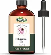 ORGANIC ZING Echinacea (Echinacea angustifolia) Oil | Pure & Natural Carrier Oil for Skincare and Hair Care - 118ml/3.99fl oz
