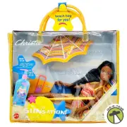 Barbie SunSation Christie Doll with Carry Bag 2001 Mattel 54195