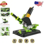 Heavy-Duty Angle Grinder Stand for Precision Cutting - Compatible with 100/125mm