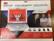 3M Privacy Filter for Widescreen Desktop LCD Monitor PF20.1W New 10.71" x 17.10