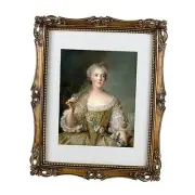 11x14 Vintage Picture Frames with Glass Front, Ornate 11x14 inch Vintage Gold