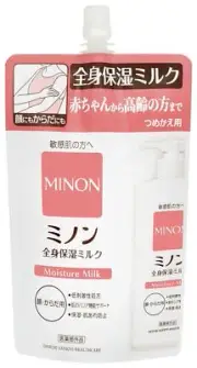 Minon Whole Body Moisturizing Milk Refill 320mL Body Milk Japan Body Care