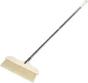 DOITOOL Hardwood Floor Sweep Brush Stainless Steel Collapsible Stick Soft Indoor Broom