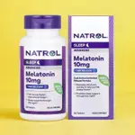 美國原裝進口 NATROL MELATONIN 褪黑素 幫助睡眠 10MG60粒