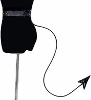 ATekatac Devil Tail Halloween Cosplay Props Cute Love Heart Demon Tail