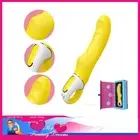 9.5" x 1.5" Satisfyer Vibes Yummy Sunshine 12 Speed Usb Vibrator G Spot Silicon