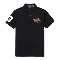 在飛比找Yahoo奇摩購物中心優惠-Polo Ralph Lauren RL 熱銷刺繡3彩大馬短