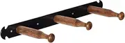 Stubbs Retro Saddle Pegs (UK Size: 18cm) (Black/Brown)