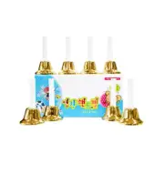 YOUNGCHANG Gold Hand Bell 8pcs SET YCGB-8 Made in Korea