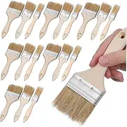 SEWOART Pcs Cleaning Basting Brushes for Painting Baking and Grilling Durable Versatile and Shed Resistant for Oil and Watercolor Use
