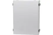 300x180x400mm IP66 UV ABS Hinged Door Wall Cabinet with Stainless Steel Latches