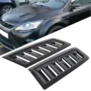 Car Hood Vent Scoop Air Flow Intake Louver Cooling Bonnet Vent Cover Durable