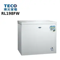 在飛比找鮮拾優惠-【TECO 東元】 RL198FW 風冷式無霜臥式198L 