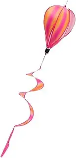 TOPPERFUN Balloon Decor Outdoor Layout Balloon Pendants Spiral Windmill Garden Decor for Yard Party