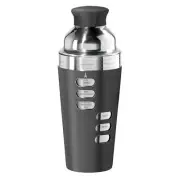 OGGI Dial A Drink Cocktail Shaker-23oz Stainless Steel Shaker, 8 Recipes, Sta...