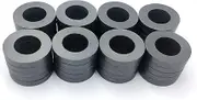 Ferrite Ring Magnets with Holes - 1.26 Inch (32mm) Round Disc Donut Magnets for Refrigerator Fridge, Science Projects, Crafts, Around The Office (Pack of 40)