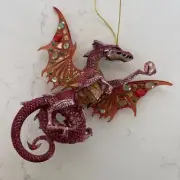 Mythical Dragons of the Crystal Cave Ornament Ashton Drake Galleries Ember