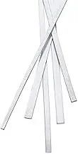 925 Sterling Silver Rectangle Flat Wire Dead Soft Made in USA by (5 x 1.25MM, 1 Foot)