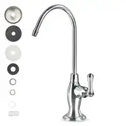 Chrome Reverse Osmosis Faucet, NSF Certified Lead-Free Drinking Water Faucet ...