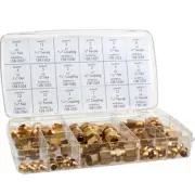 Mavrik 1581003 Brass Compression Nut and Ferrule Kit