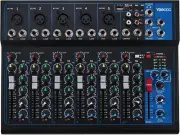 4/7 Channel Professional Powered Mixer Power Mixing Live Studio Audio Sound Dj-M