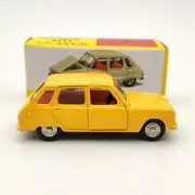 Atlas Dinky Toys 1416 Renault 6 Yellow Diecast Models Collection Cars 1/43