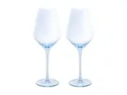 Maxwell & Williams Glamour Wine Glass 480ml Set of 2 Blue Gift Boxed