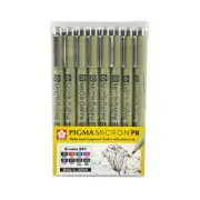 Sakura Pigma Micron PN 8pc Colour Marker Set Technical Sketching Drawing Pens