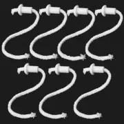 7 Ceramic Holders for Tiki torch Wine bottle oil lamp COTTON Kerosene Wick HT