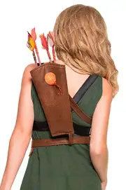Mystery House Women's Quiver with Belt and Arrows Style# A8411