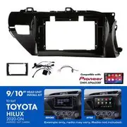 Aerpro 9"/10" Multimedia Receiver Head Unit Kit to suit Toyota Hilux 2020-Onwards - AKTO4