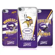 OFFICIAL NFL MINNESOTA VIKINGS LOGO ART HARD BACK CASE FOR APPLE iPOD TOUCH MP3