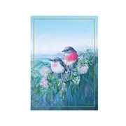 Maxwell&Williams 50x70cm Birds of Australia 10Y Anniversary Tea Towel-Rose Robin