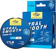 SF Utral Smooth Monofilament Mono Fishing Line with Spool Mono Nylon Line Clear 2 4 6 8 10 12 14 17 20 20LB Fishing Wire Freshwater Saltwater