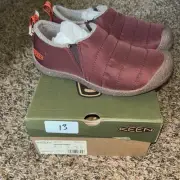 Keen Womens Howser II Slip On Shoe Andorra Orange Comfort Shoe Size 7 1028116