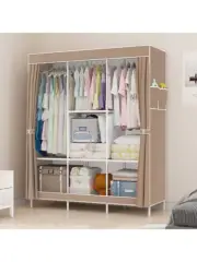 Portable Wardrobe Closet, Bedroom Clothes Storage Rack Organizer Cabinet