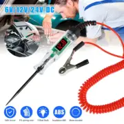 Digital Voltage Tester Precise Circuit Tester Pen DC 6-24V Car Light lecVv