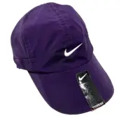 NEW! NIKE Women's Featherlight DRI-FIT Tennis/Golf Hat/Cap-Deep Plum/White