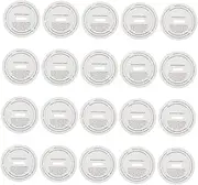 DOITOOL 20Pcs DIY Scented Candle Label Stickers Durable Paper Candle Covers for Handmade Candles for Decoration and Protection for Aromatherapy and Present
