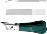 Toe Nail Clippers | Heavy Duty Manicure Nail Kit - Professional Fingernail Trimmer, Multifunctional Toenail Clip for Home Manicure, Travel Grooming