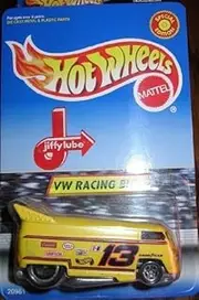 Hot Wheels VW Racing Bus Jiffy Lube / New & Sealed - RARE!!