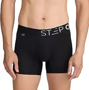 [STEP ONE] Mens Underwear Trunk Briefs, 1 Pair, Underwear for Men, Moisture Wicking, 3D Pouch + No Ride Up Trunk Briefs for Men
