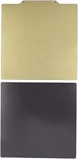 Pei Sheet Magnetic Build Plate, 220 X 220mm 3D Printer PEO PEI Build Plate Magnetic Rubber Plate Set for Artillery Genius Pro