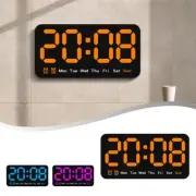 LED Digital Clock with Temperature Sensing Night Mode and Date Display