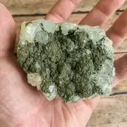 Aragonite with Pyrite Crystal Cluster: 12.5 oz (356 g); 3.75" Long