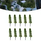 Accessories Model Trees HO Scale Plastic Railroad Railway 1: 100-1: 150