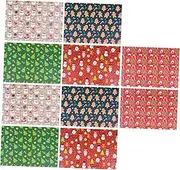 OHPHCALL Diy Paper Book Cover Wrapping Papers 10pcs Wrapping Smooth Surface for Craft Random Style