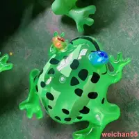 在飛比找蝦皮購物優惠-【節日禮品發光玩具】小紅書同款玩具青蛙氣球批發兒童玩具充氣網