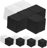 Kisangel 40Pcs Mini Chess Lightweight Wood Chess Game for Adults for Board Games Travel and Square Design